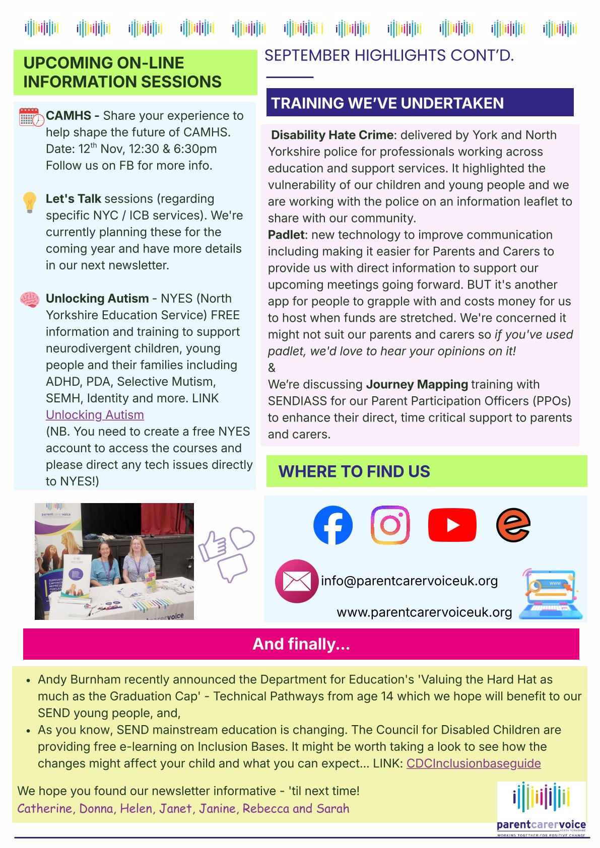 Parent Carer Voice 2-2026-Oct-9